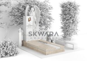 Nagrobek, numer PRC_001 w wersji kolorystycznej: Beżowy 1