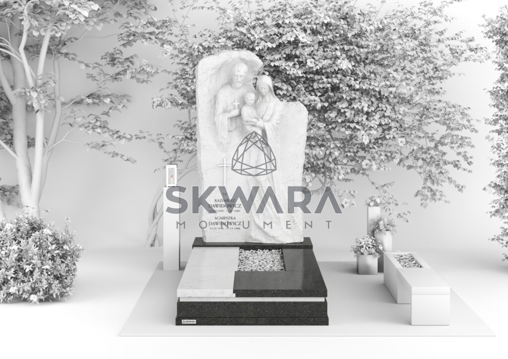 Nagrobek, numer PRC_003 w wersji kolorystycznej: Granatowy 1