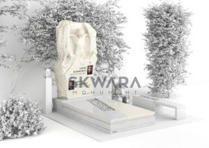 Nagrobek, numer PRC_008 w wersji kolorystycznej: Biały 3
