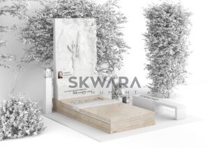Nagrobek, numer PRC_013 w wersji kolorystycznej: Beżowy 1