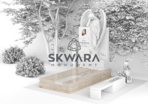 Nagrobek, numer Rzeźba Nagrobna | PRC_001 w wersji kolorystycznej: Beżowy 1
