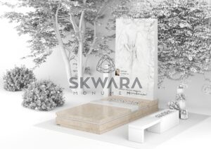 Nagrobek, numer Rzeźba Nagrobna | PRC_013 w wersji kolorystycznej: Beżowy 1