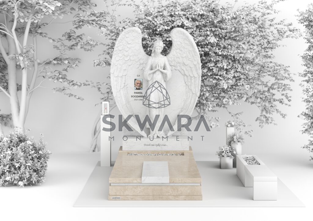 Nagrobek, numer Rzeźba Nagrobna | PRC_022 w wersji kolorystycznej: Beżowy 1