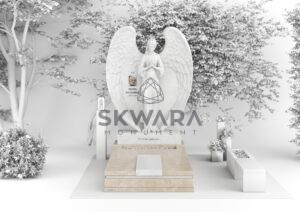 Nagrobek, numer Rzeźba Nagrobna | PRC_022 w wersji kolorystycznej: Beżowy 1